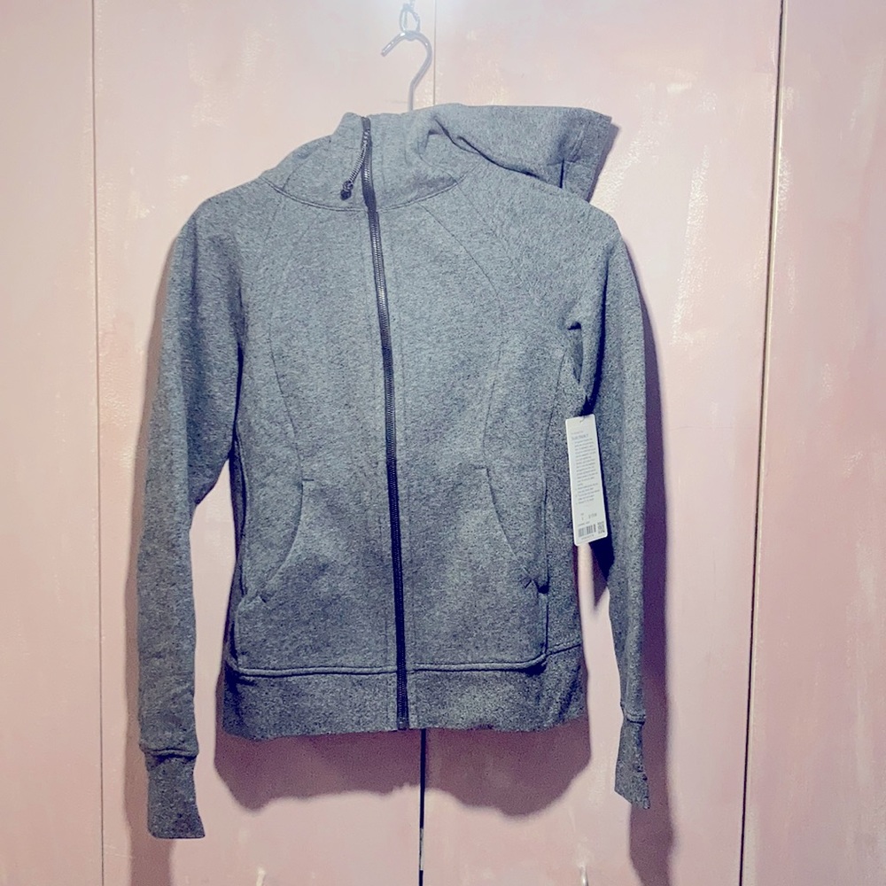 lululemon // Scuba Hoodie in Heathered Spckl Black